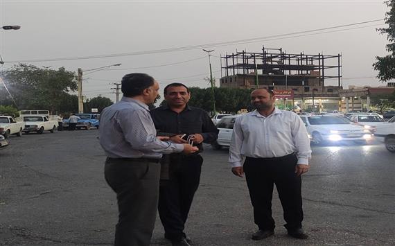 بازدید میدانی ارزیاب شرکت توانیر از معابر شهری خوزستان برای بررسی مدیریت مصرف روشنایی