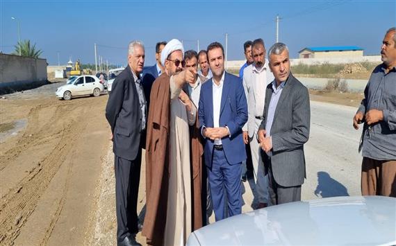 بازدید مدیرعامل شرکت توزیع نیروی برق خوزستان از پروژه های برق رسانی شهرستان شادگان